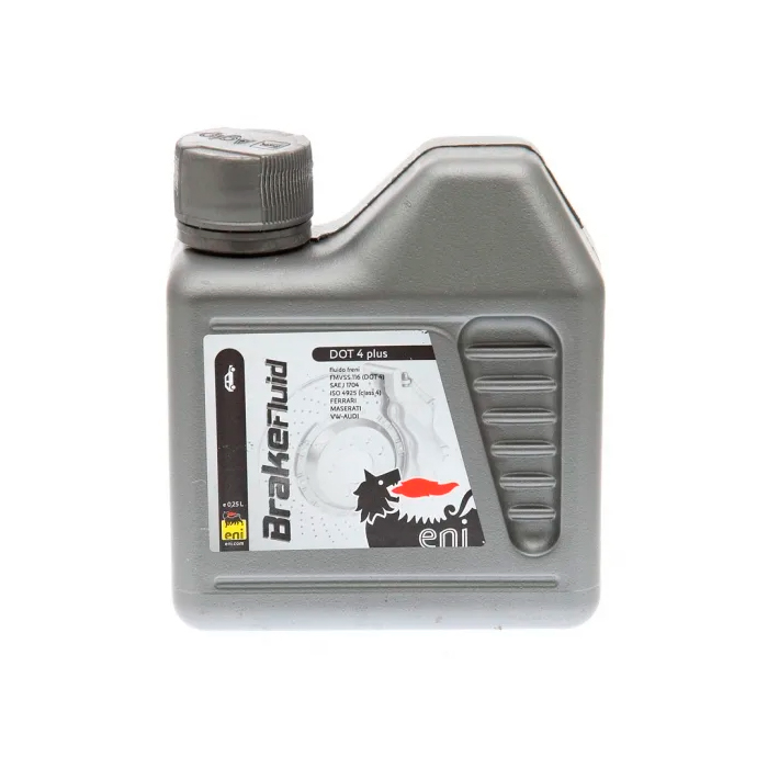 фото Жидкость тормозная 250мл - dot4 eni eni brake fluid dot4 plus/0.25