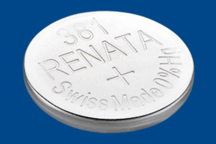 Батарейка Renata 381 (SR1120SW, V381), 1.55V, 50 mAh, 1 штука