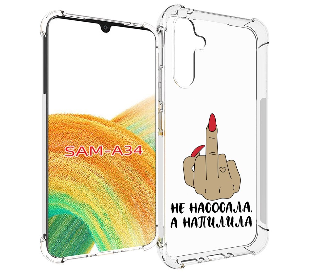 

Чехол MyPads напилила для Samsung Galaxy A34, Tocco