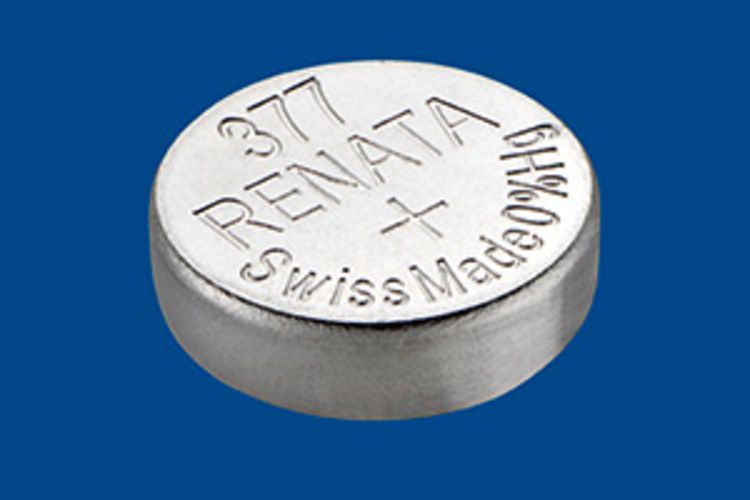 Батарейка Renata 377 (SR626SW, V377), 1.55V, 28 mAh, 1 штука