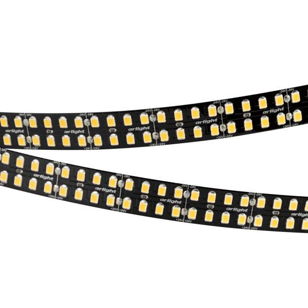 фото Светодиодная лента arlight 24w/m 320led/m 2835smd дневной белый 5m 032607