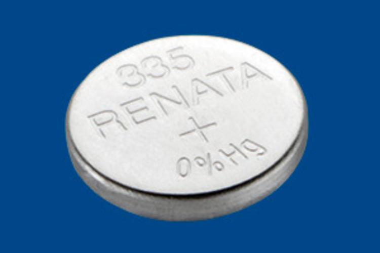 Батарейка Renata 335 (SR512SW, V335), 1.55V, 5.5 mAh, 1 штука