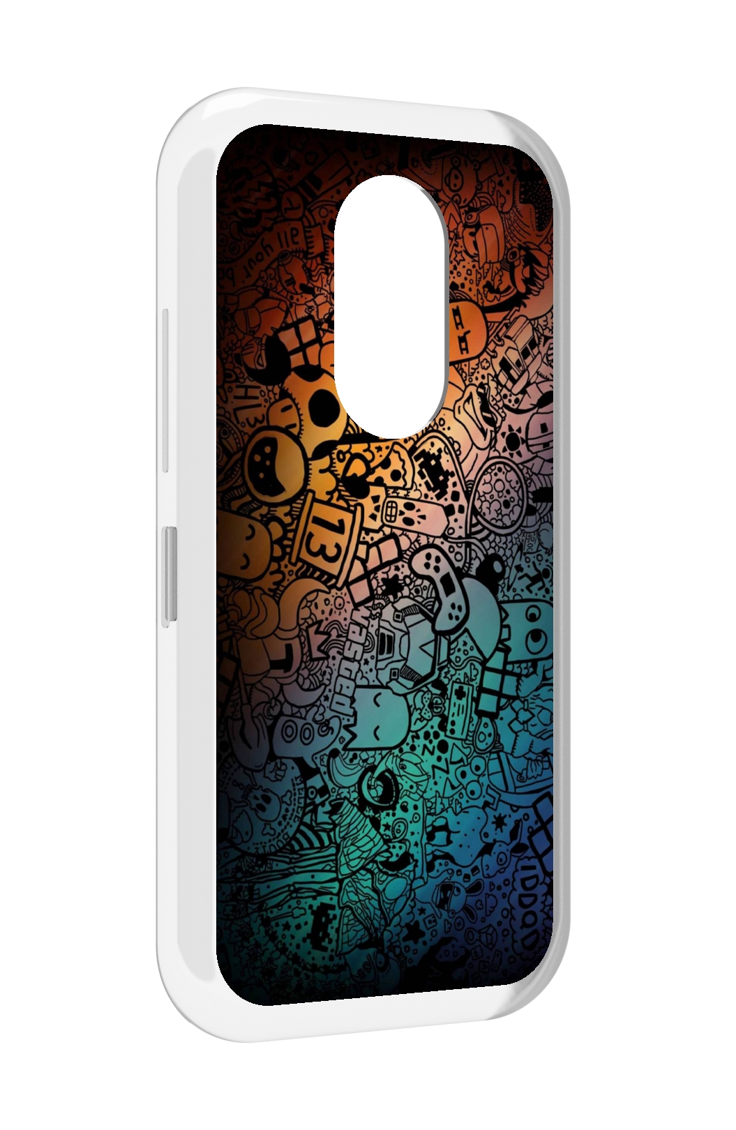 

Чехол MyPads стикеты в тени для Doogee S61 / S61 Pro, Прозрачный, Tocco