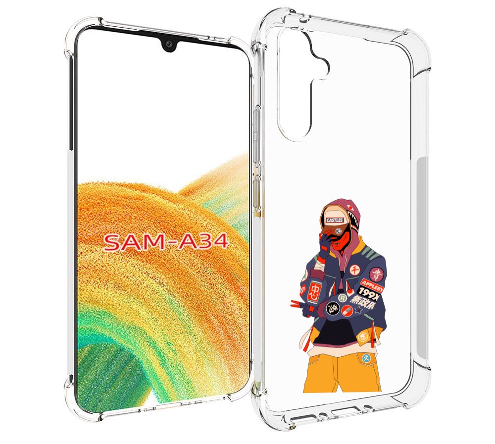 

Чехол MyPads модник для Samsung Galaxy A34, Tocco