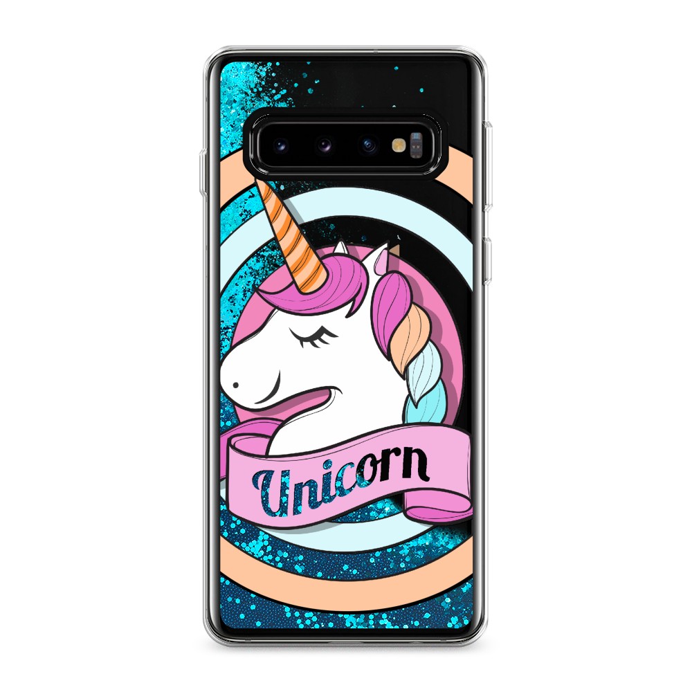 

Чехол Awog на Samsung Galaxy S10 "Unicorn зефирный", Разноцветный, 27093-1