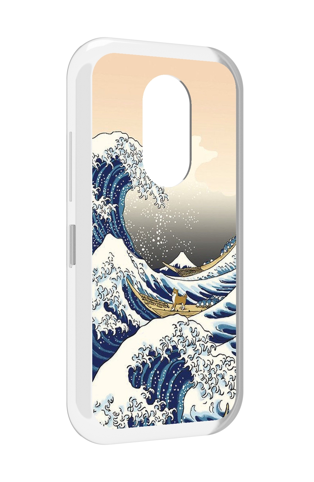 

Чехол MyPads собаки-на-плоту для Doogee S61 / S61 Pro, Прозрачный, Tocco
