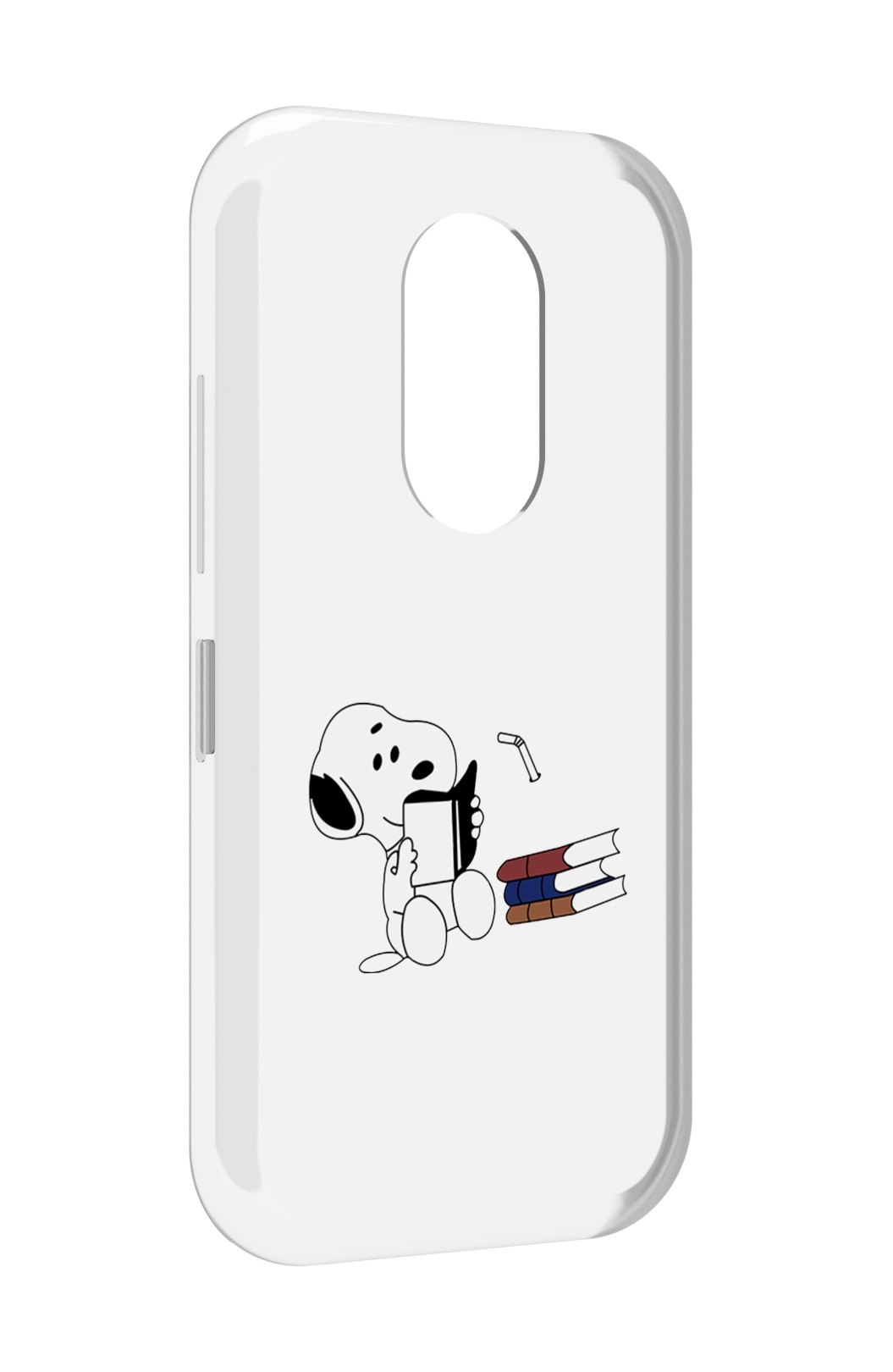 

Чехол MyPads собака-с-книжками для Doogee S61 / S61 Pro, Прозрачный, Tocco