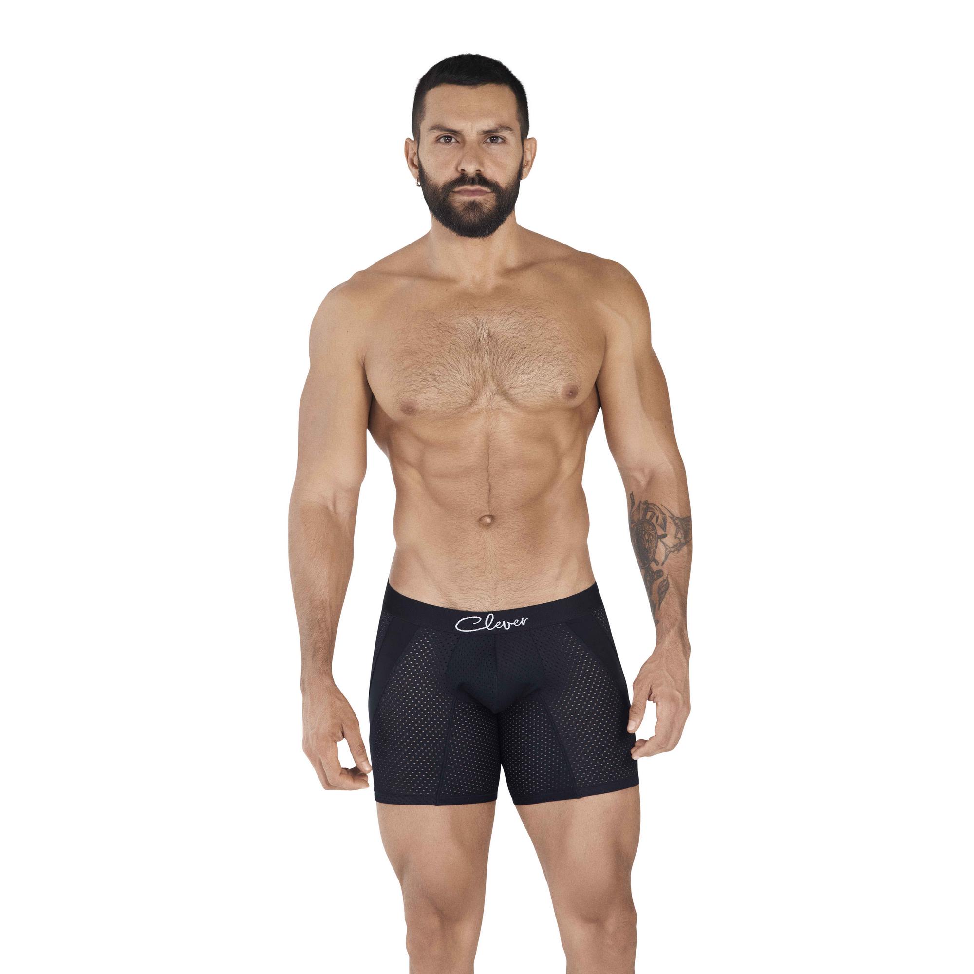 Трусы мужские Clever Masculine Underwear 0366 черные XL