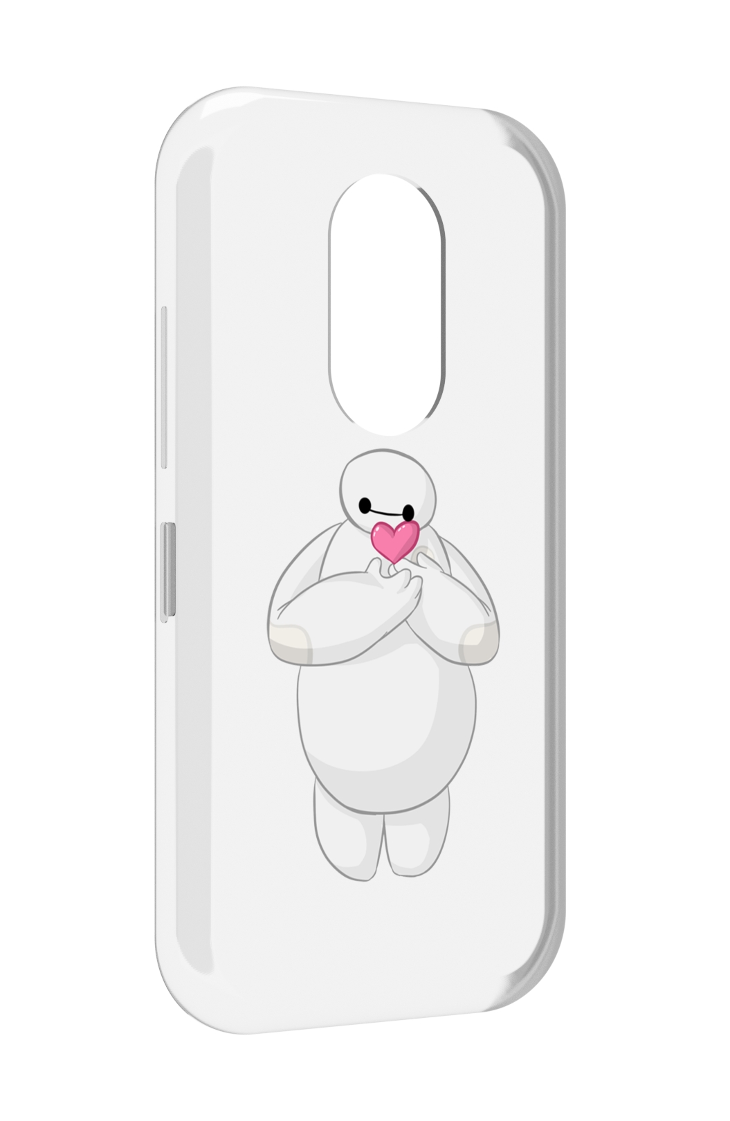 

Чехол MyPads снеговик-с-сердечком для Doogee S61 / S61 Pro, Прозрачный, Tocco