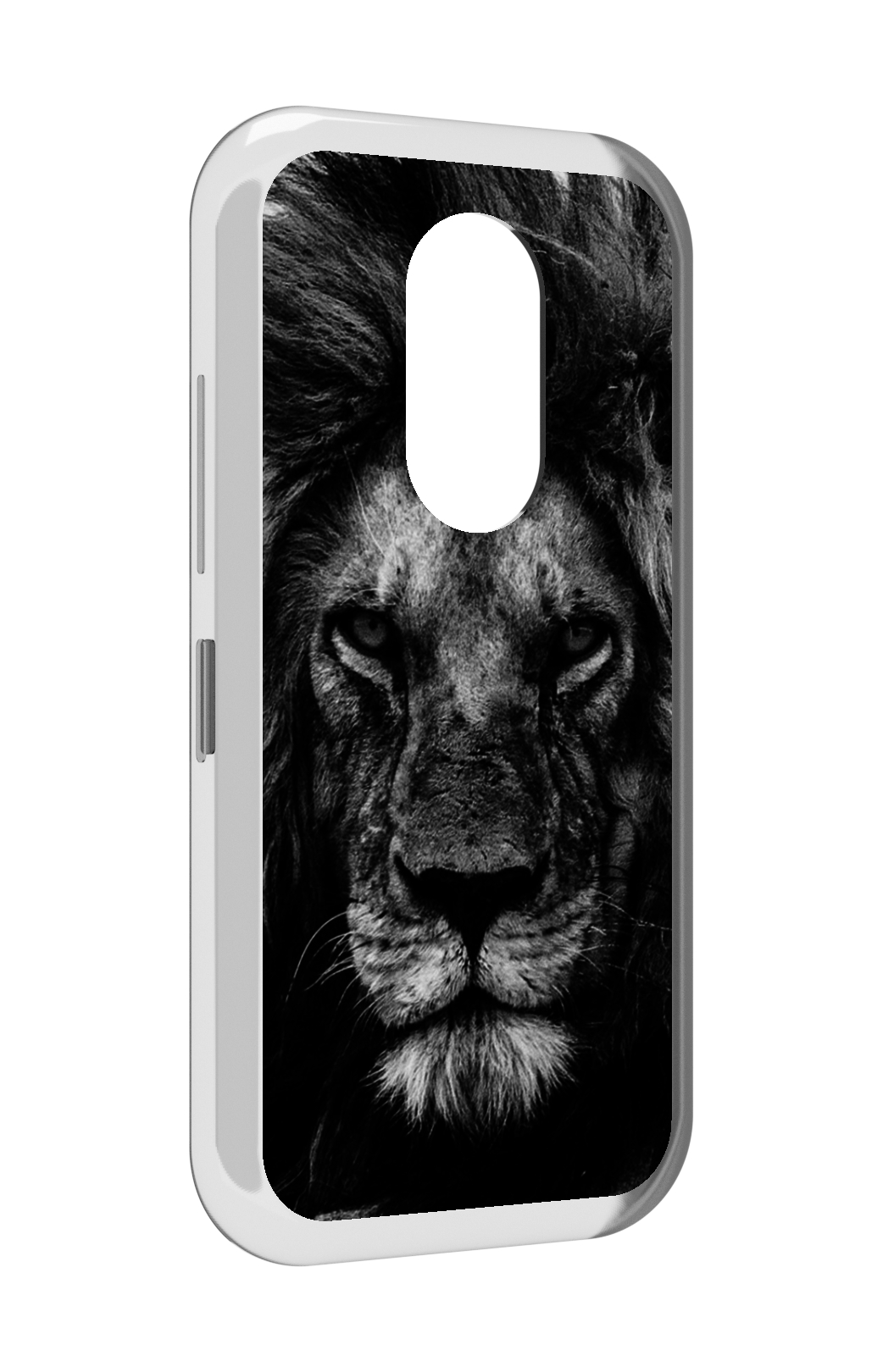 

Чехол MyPads смуглый лев мужской для Doogee S61 / S61 Pro, Прозрачный, Tocco