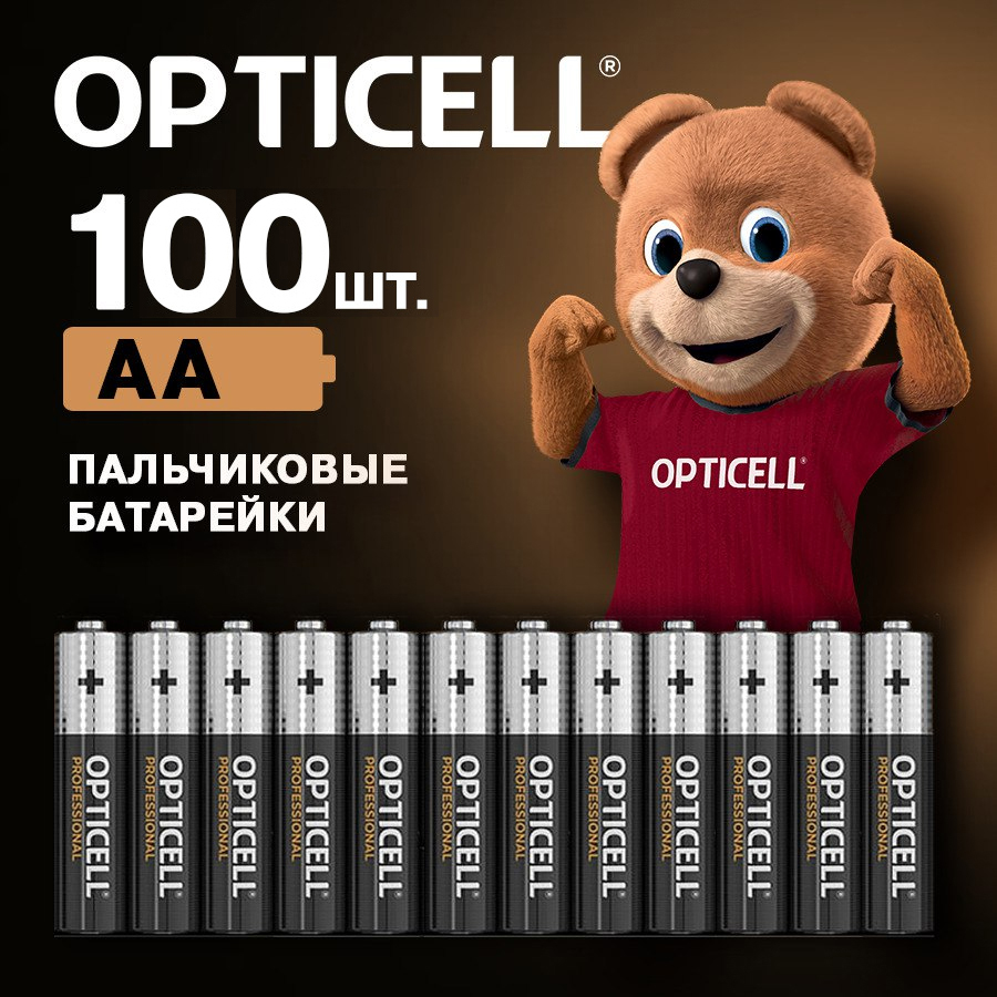 Батарейки пальчиковые AA Opticell 110185912835