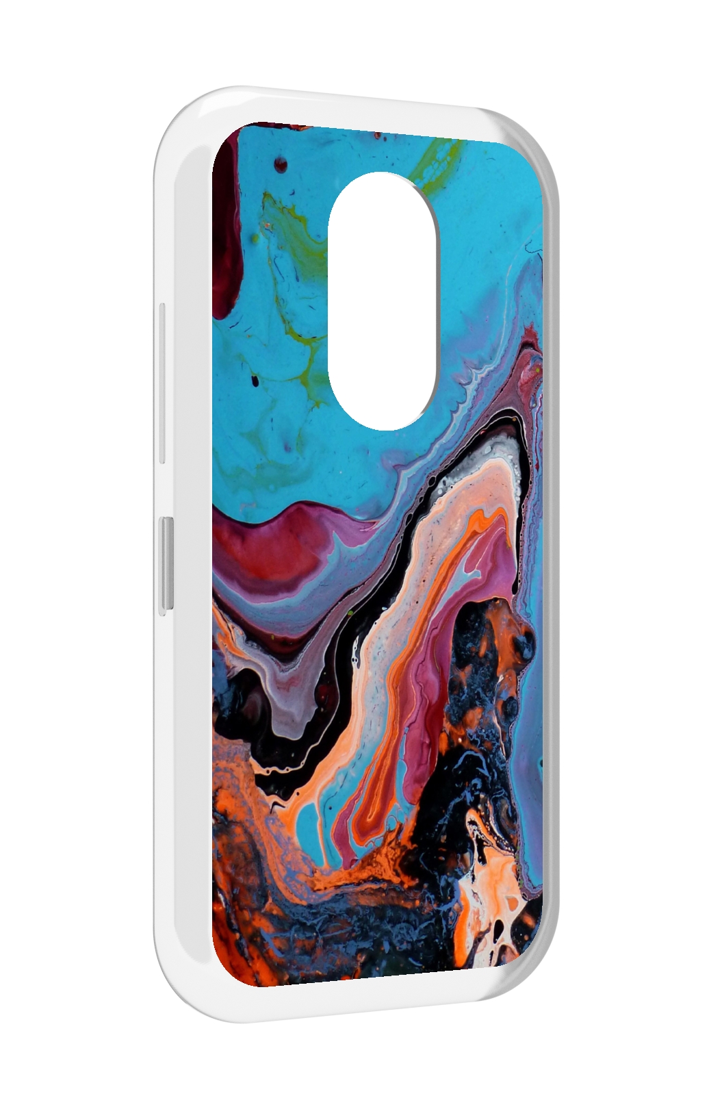 

Чехол MyPads смешанные краски для Doogee S61 / S61 Pro, Прозрачный, Tocco