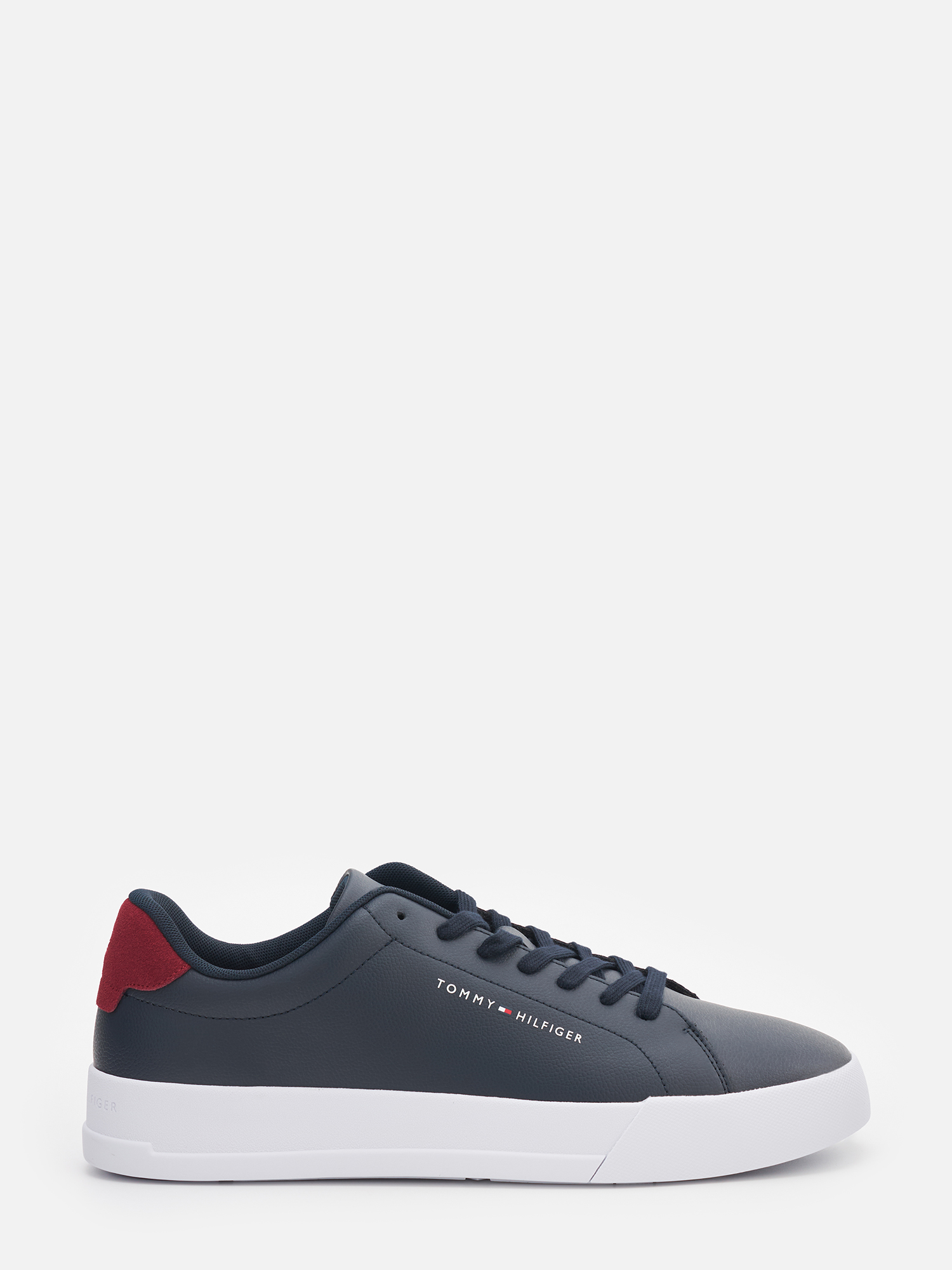 

Кеды мужские Tommy Hilfiger Pebble Grain Court FM0FM05297 синие 43 EU, Синий, Pebble Grain Court
