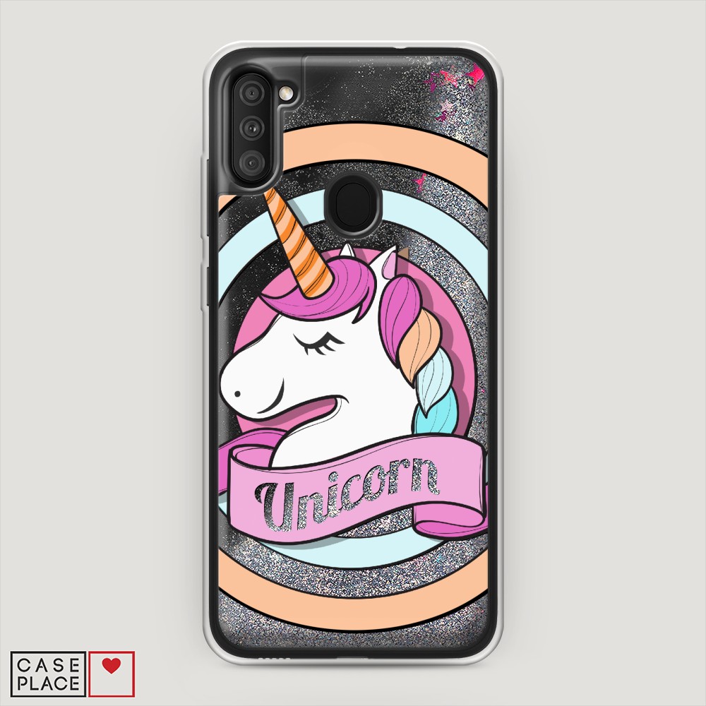 

Чехол Awog на Samsung Galaxy M11 / Самсунг M11 "Unicorn зефирный", Разноцветный, 2100691-1