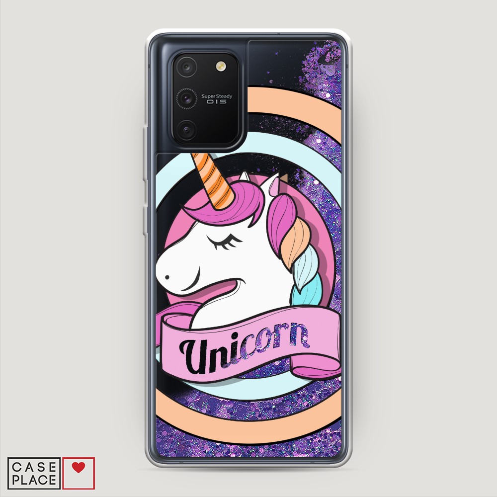 

Чехол Awog на Samsung Galaxy A91/S10 Lite "Unicorn зефирный", Разноцветный, 29992-1