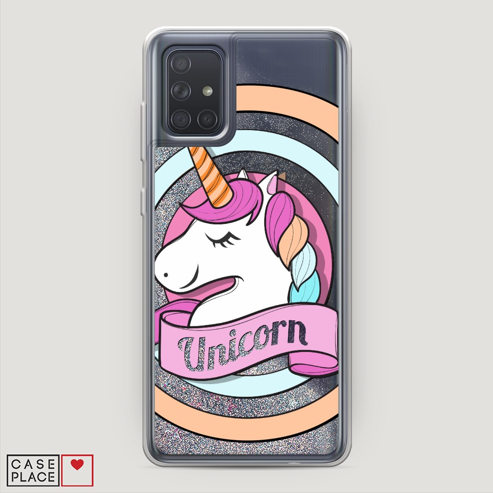 

Чехол Awog на Samsung Galaxy A71 4G "Unicorn зефирный", Разноцветный, 29091-1