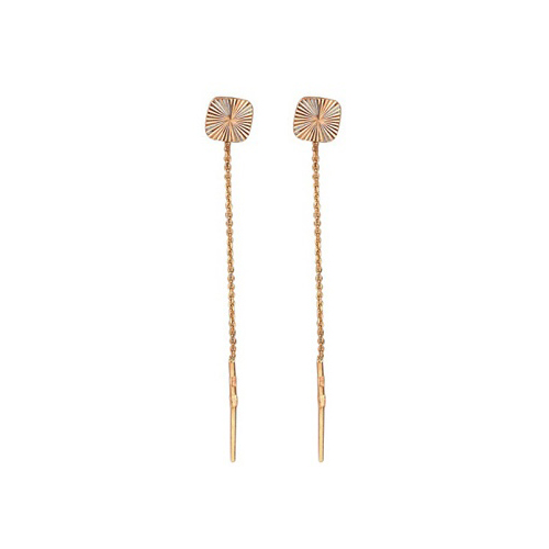 

Серьги из красного золота Эстет 01С717244, 01С717244