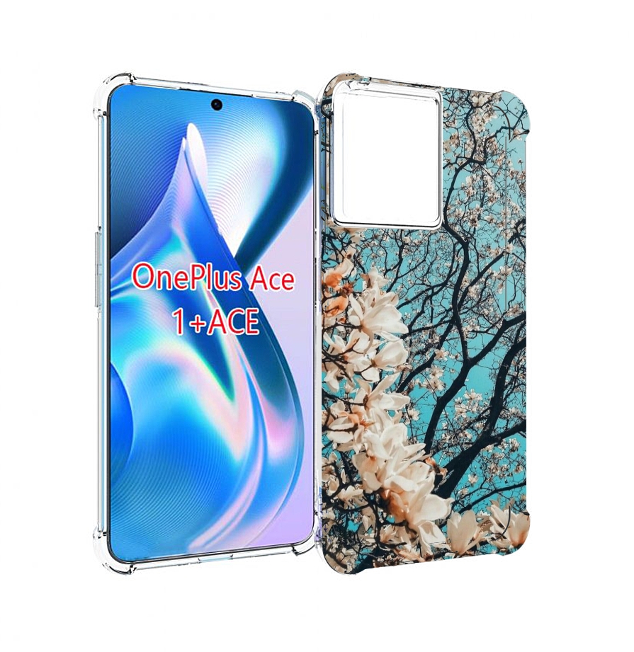 

Чехол MyPads дерево-с-цветочками для OnePlus Ace, Прозрачный, Tocco