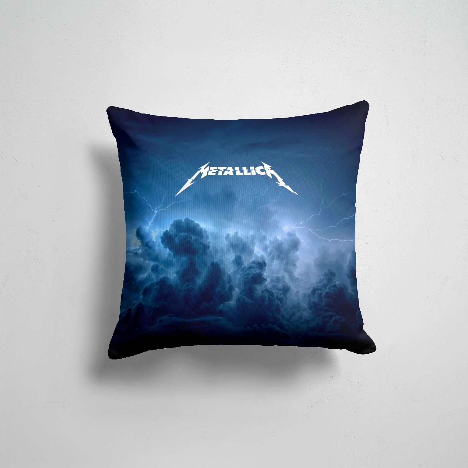 фото Подушка декоративная 45х45см рок metallica metallica металлика 365home