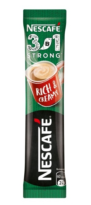 

Кофейный напиток Nescafe Крепкий 3 в 1 растворимый 14,5