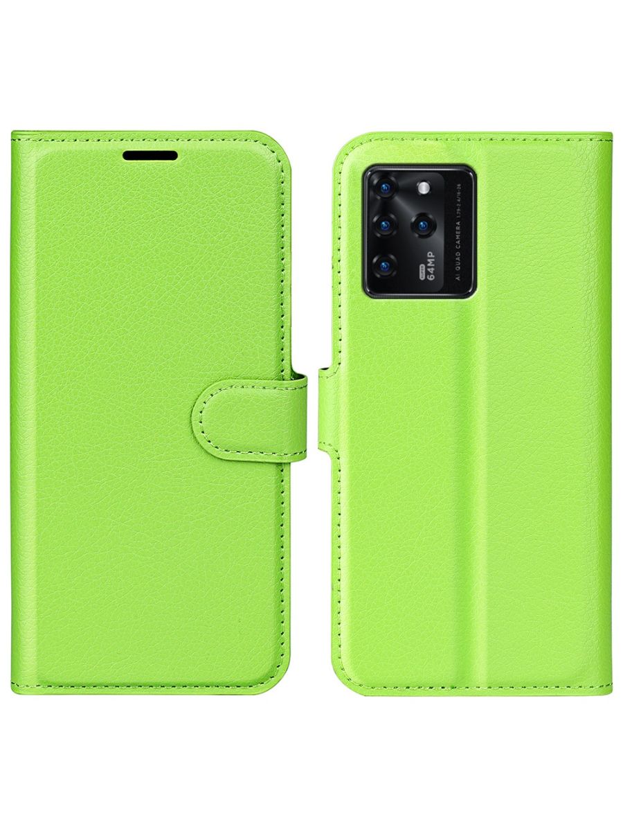 

Brodef Wallet Чехол книжка кошелек для ZTE Blade V30 коричневый