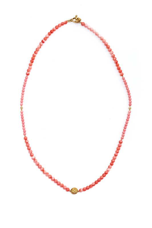 

Колье из серебра 60 см Unique КС2060К, коралл, КС2060К