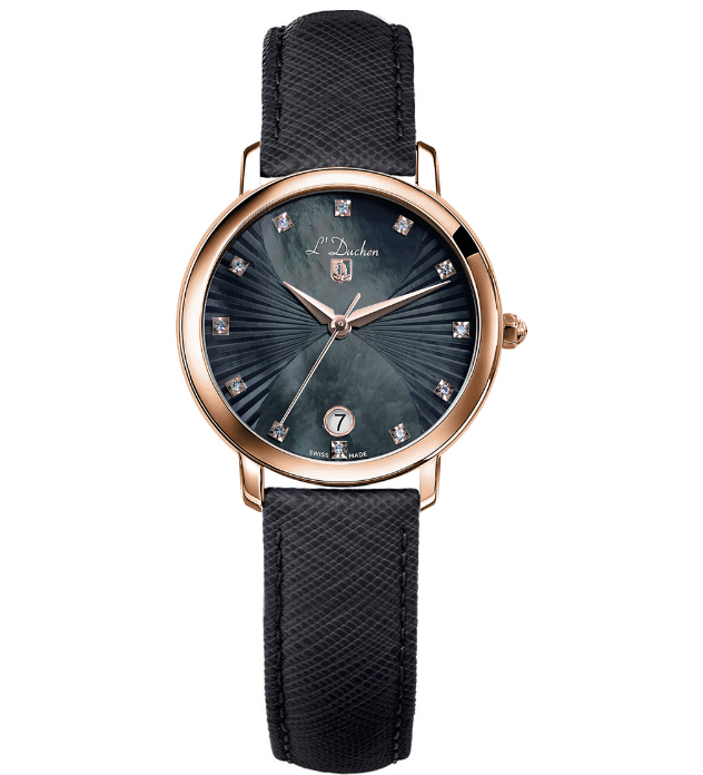 Наручные часы женские L Duchen D 801.41.31 черные