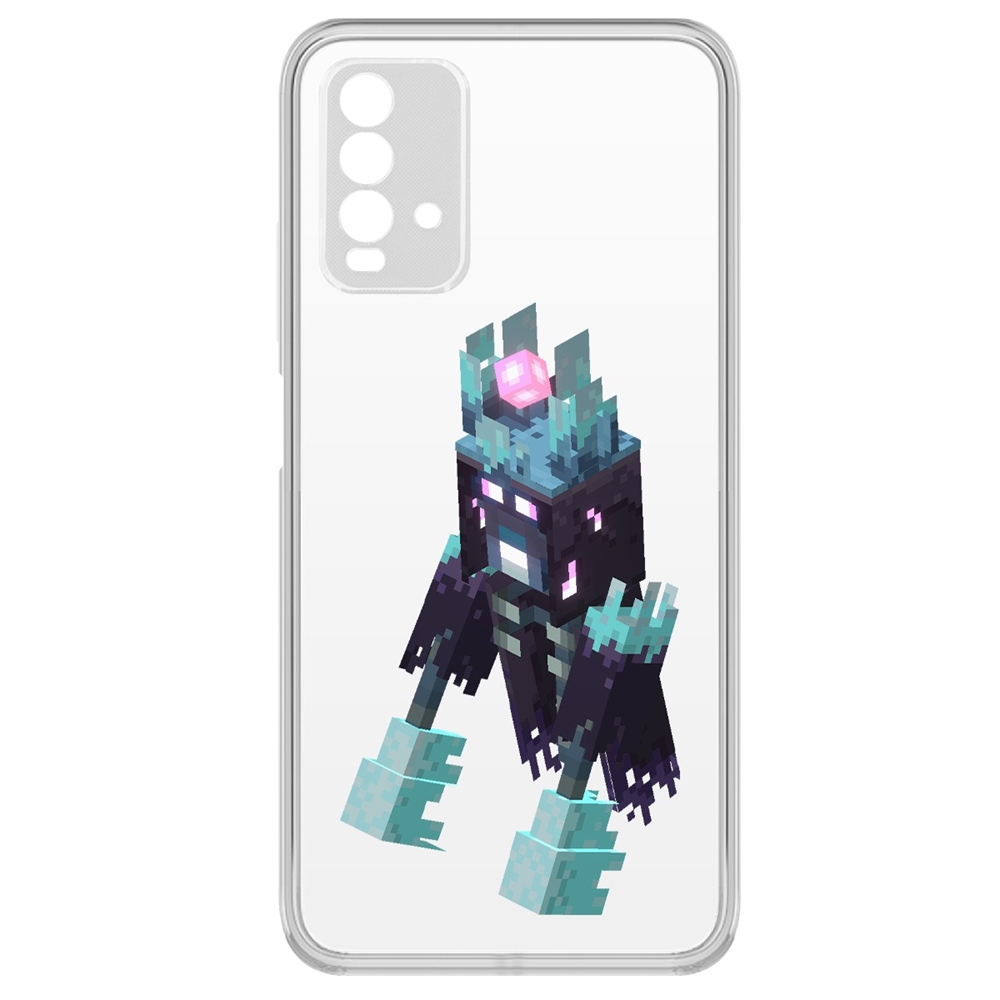 

Чехол-накладка Krutoff Clear Case Несчастный Призрак для Xiaomi Redmi 9T, Прозрачный