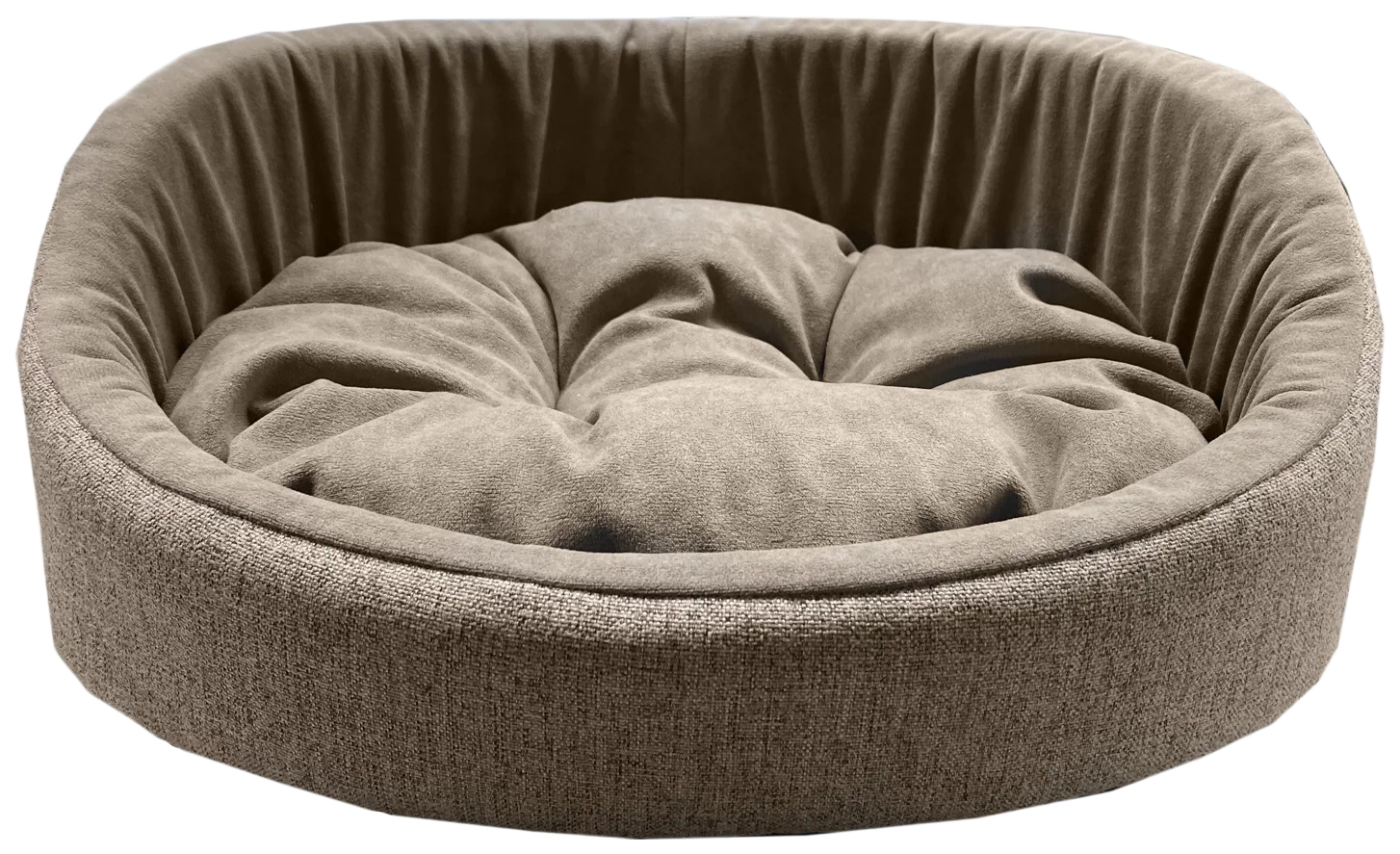

Диванчик Homepet Жаккард Rosy grey розово-серый для собак и кошек 43 x 38 x 15 см