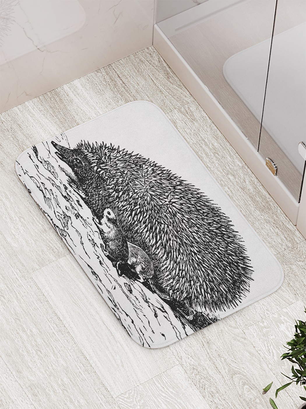 

bath_67728 Коврик противоскользящий для ванной, сауны, бассейна, 77х52 см