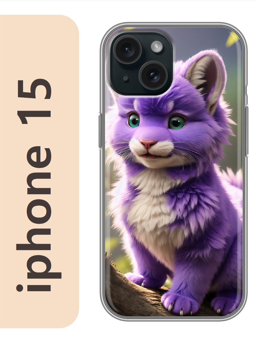 

Чехол на Apple Iphone 15 котенок 909, Iph15zhiv