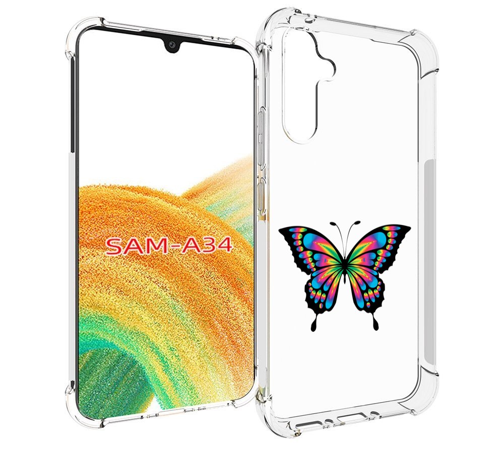 

Чехол MyPads мини-бабочка для Samsung Galaxy A34, Tocco