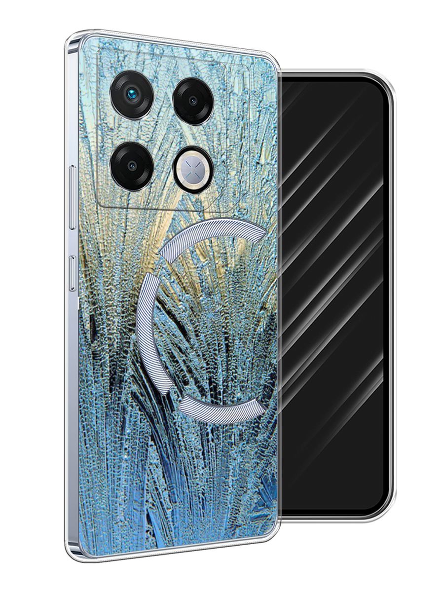 

Чехол Awog на Infinix GT 20 Pro "Лёд", Голубой, 3106250-1