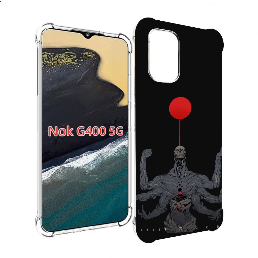 

Чехол MyPads скелет-с-6-руками для Nokia G400 5G, Прозрачный, Tocco