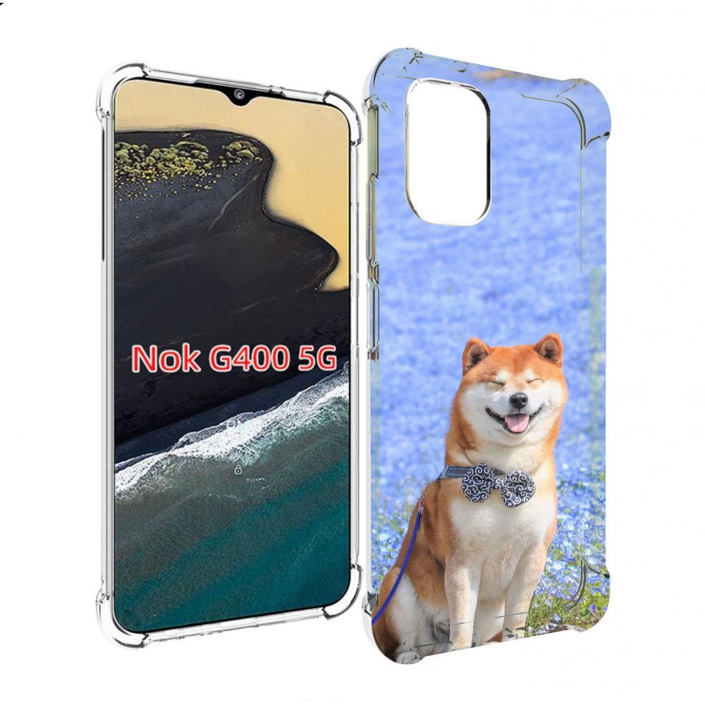 

Чехол MyPads сиба шиба ину 2 для Nokia G400 5G, Прозрачный, Tocco