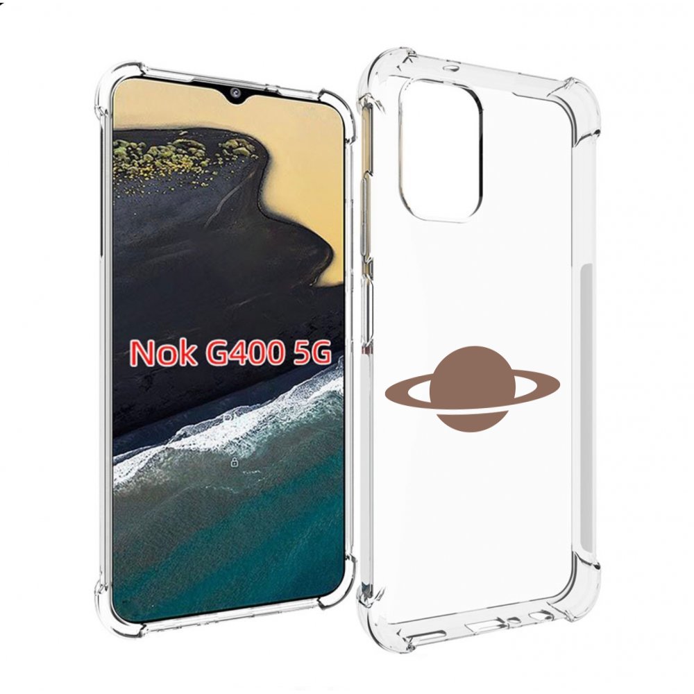 

Чехол MyPads сатурн для Nokia G400 5G, Прозрачный, Tocco