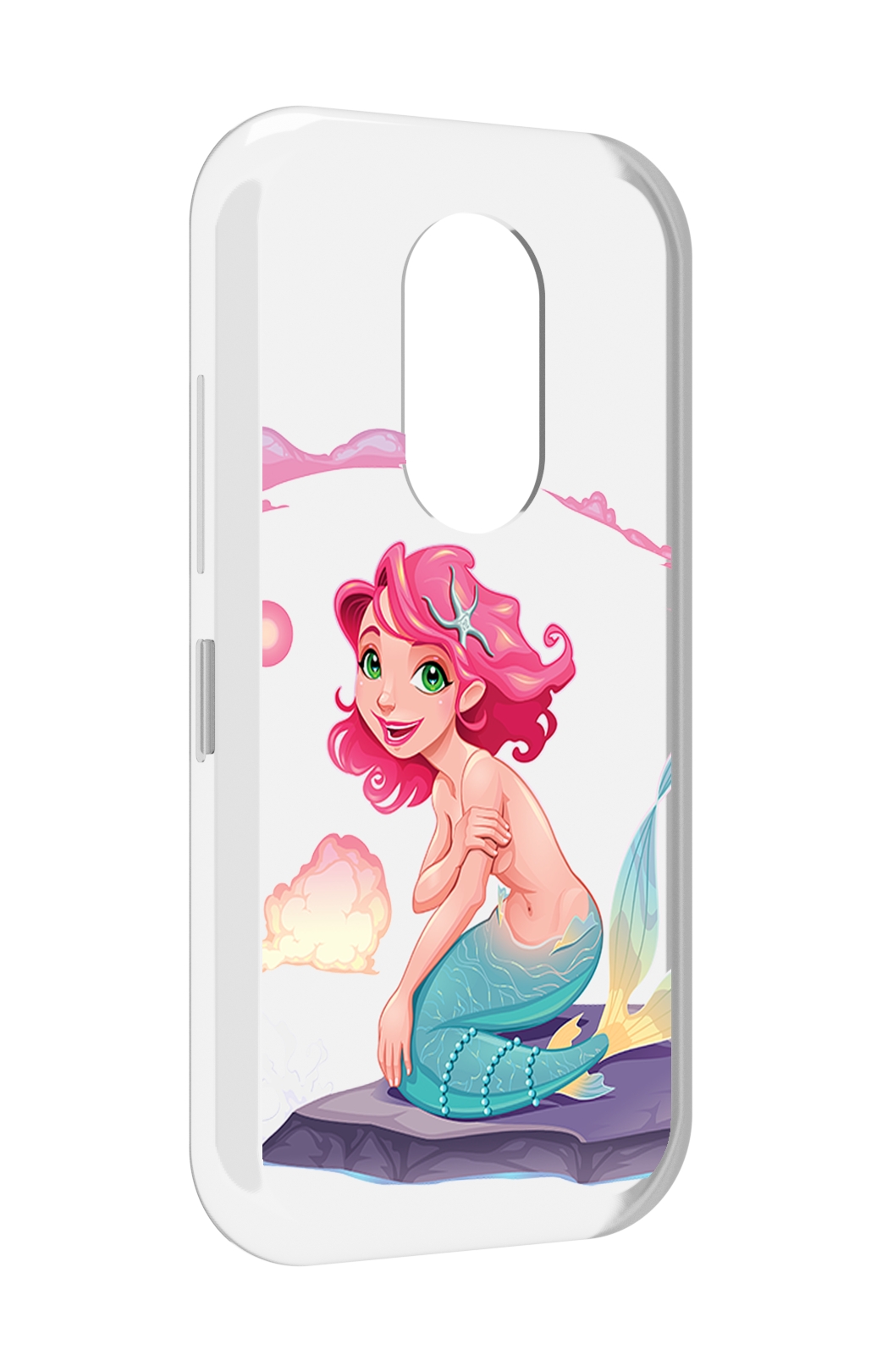 

Чехол MyPads русалочка для Doogee S61 / S61 Pro, Прозрачный, Tocco
