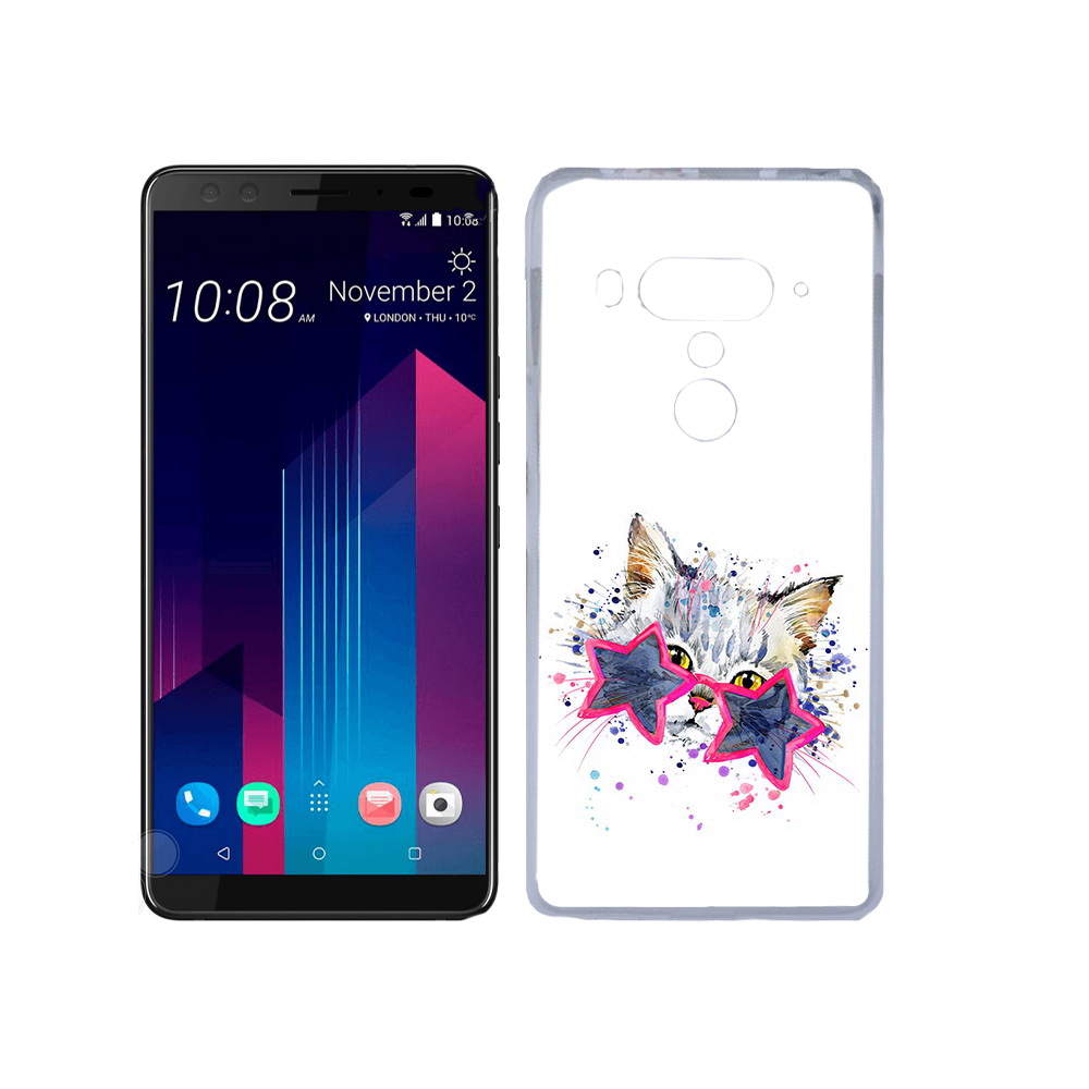 

Чехол MyPads Tocco для HTC U12+ звездные очки, Прозрачный, Tocco