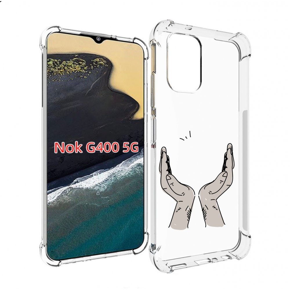 

Чехол MyPads руки-тянутся-к-небу для Nokia G400 5G, Прозрачный, Tocco