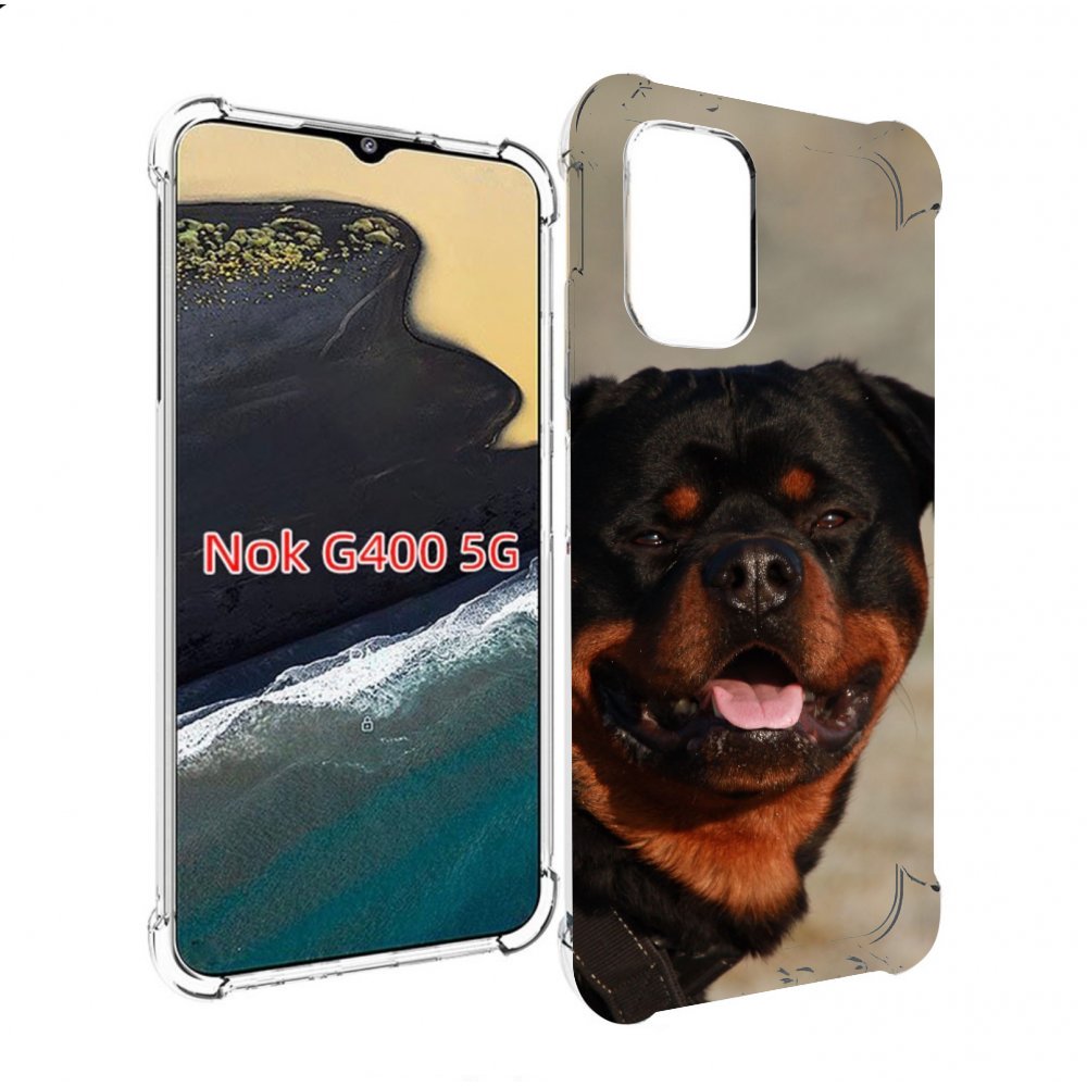 

Чехол MyPads ротвеллер 2 для Nokia G400 5G, Прозрачный, Tocco
