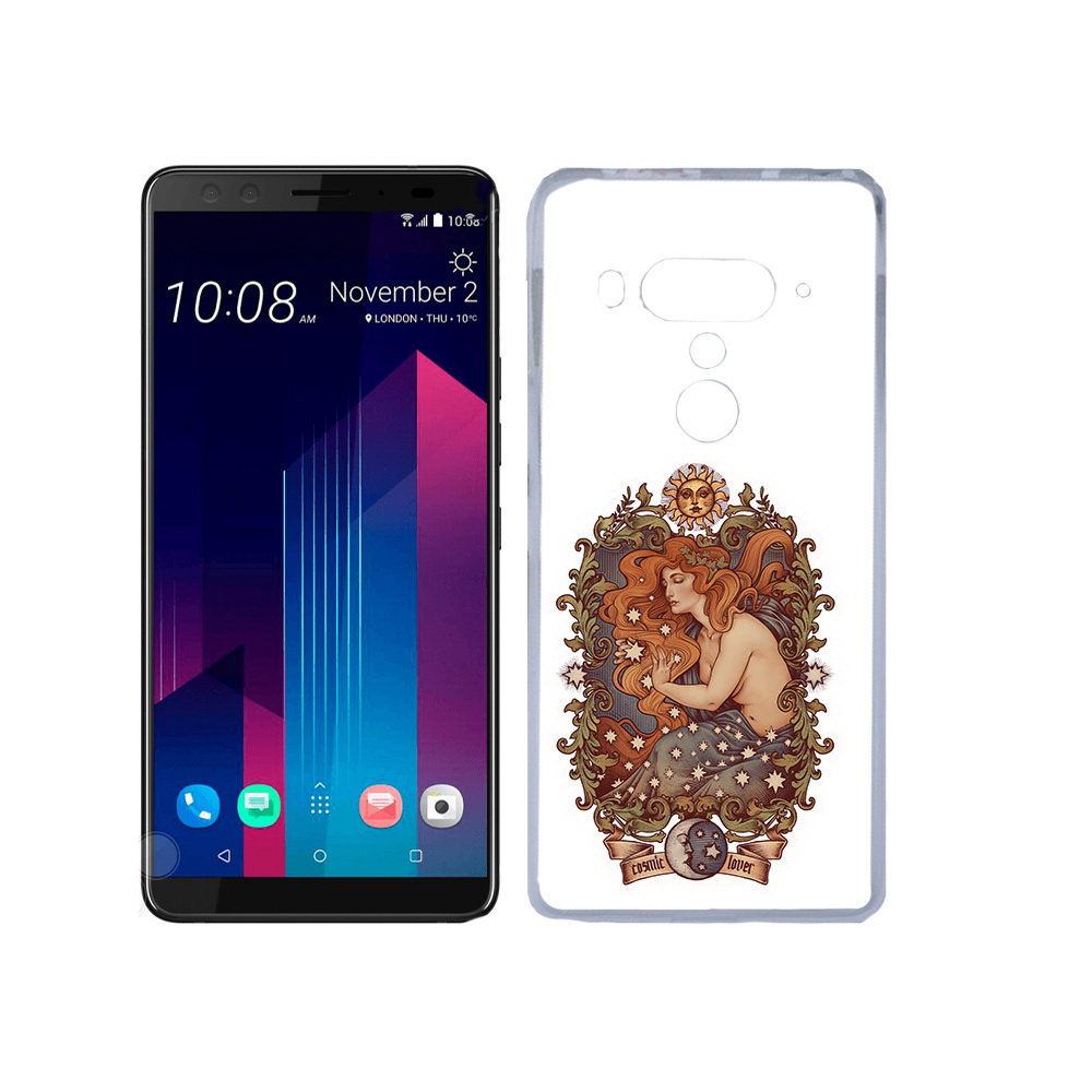 

Чехол MyPads Tocco для HTC U12+ звездная девушка абстракция, Прозрачный, Tocco