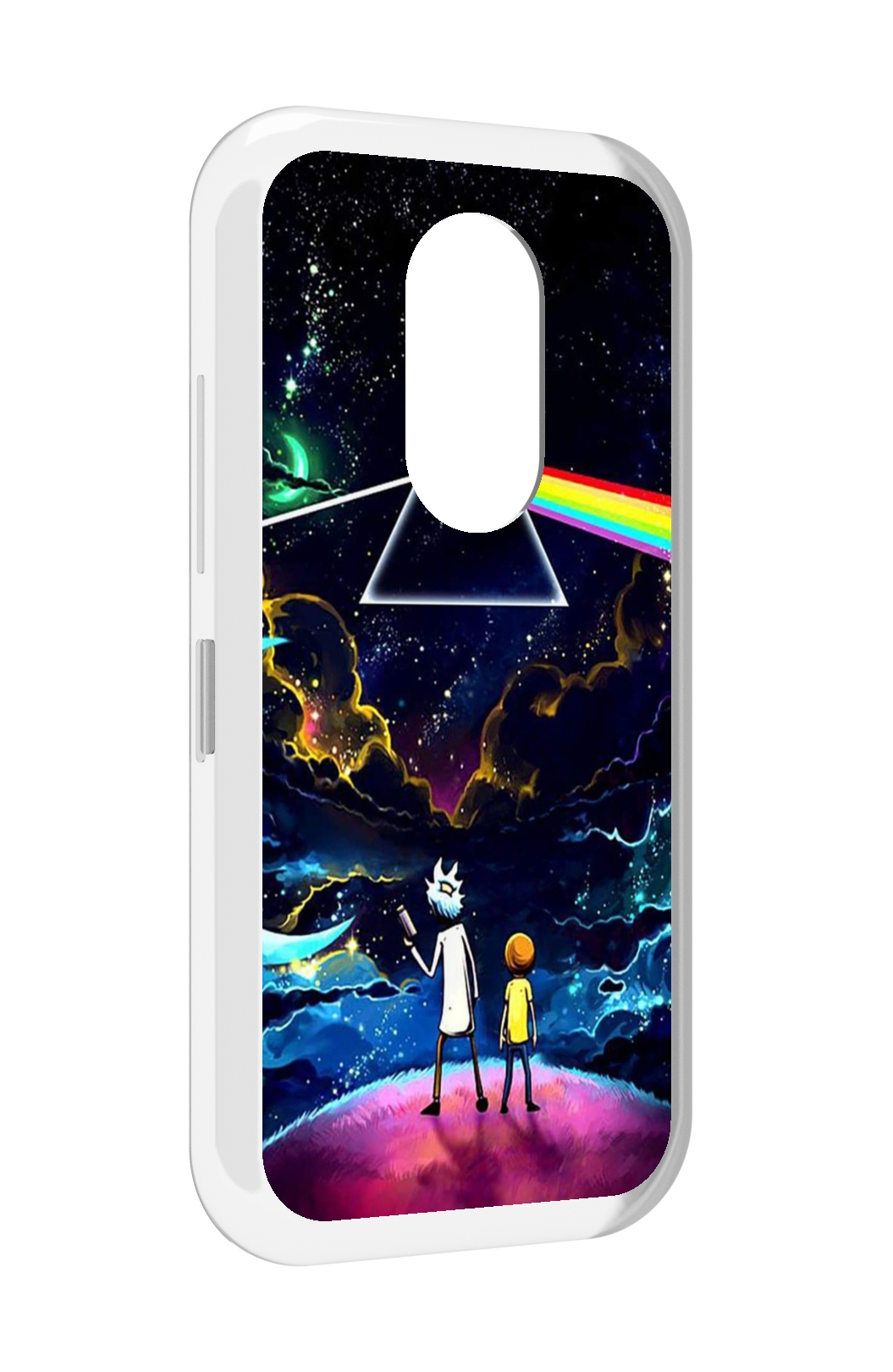 

Чехол MyPads рик и морти в космосе для Doogee S61 / S61 Pro, Прозрачный, Tocco