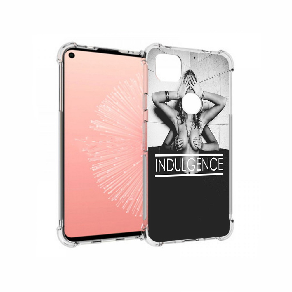 

Чехол MyPads Tocco для Google Pixel 4A Страсть, Прозрачный, Tocco