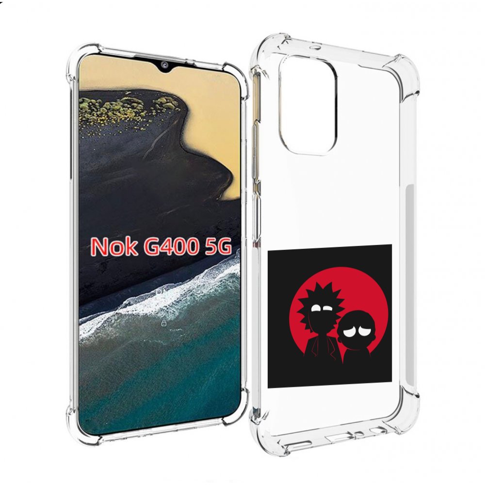 

Чехол MyPads рик и морти в тени для Nokia G400 5G, Прозрачный, Tocco