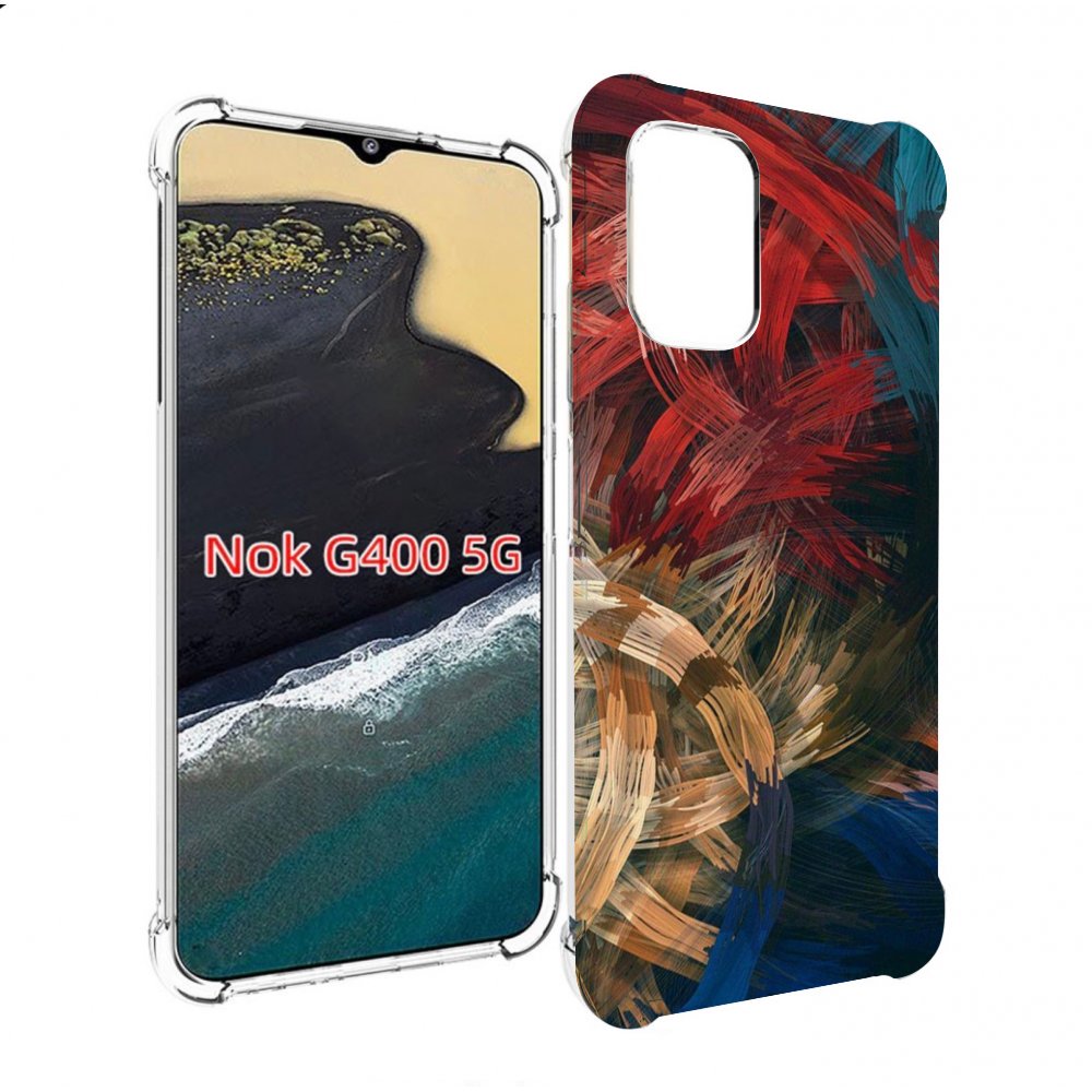 

Чехол MyPads раскрашенная медь для Nokia G400 5G, Прозрачный, Tocco