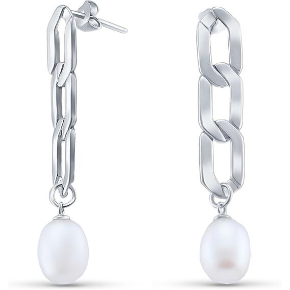 

Серьги женские из серебра Silver Wings 02ea1717a-204, жемчуг, 02ea1717a-204