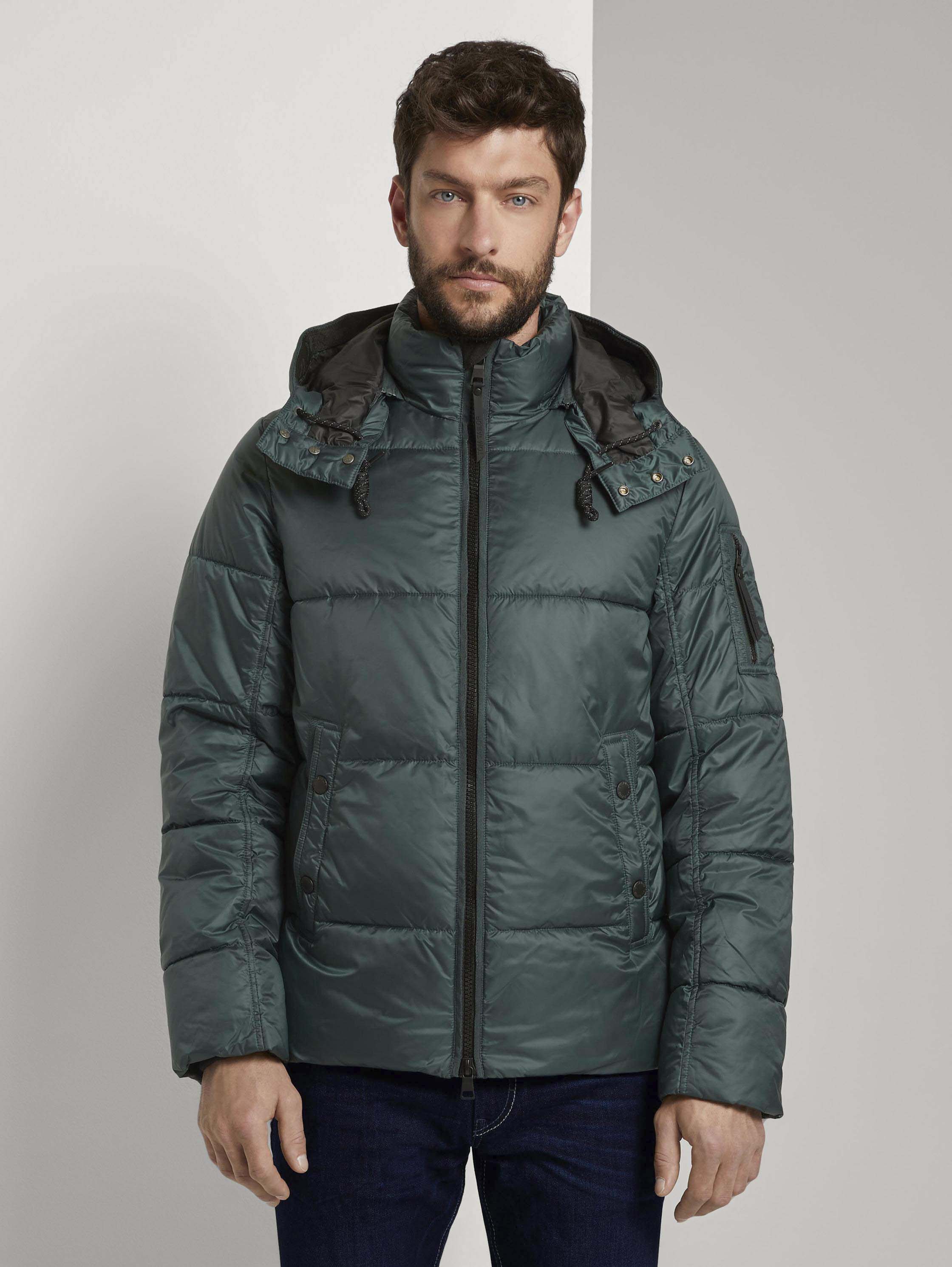 

Куртка мужская TOM TAILOR 1020695 зеленая M