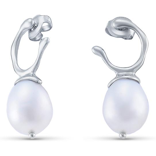 

Серьги-пусеты из серебра Silver Wings 02sae5433a-205, жемчуг, 02sae5433a-205