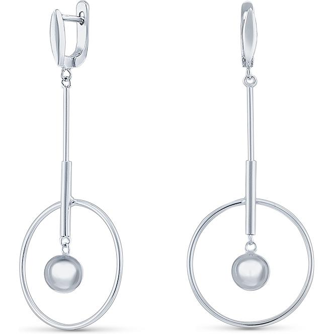 

Серьги женские из серебра Silver Wings 02fye10283-113, без вставки, 02fye10283-113