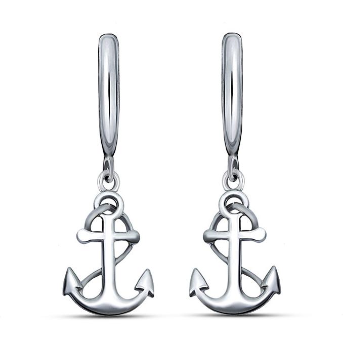 

Серьги женские из серебра Silver Wings 22as-113, без вставки, 22as-113